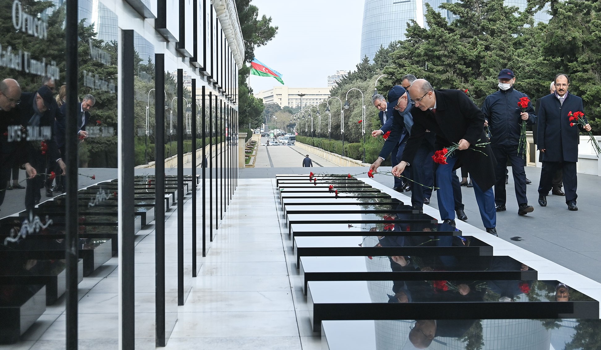 Türkiyə Ali Təhsil Şurasının sədrinin rəhbərlik etdiyi nümayəndə heyəti ölkəmizdə səfərdədir